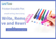 Farbe 7 sortierte feiner Punkt-Reibungs-löschbare Stifte mit Radiergummi