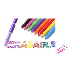 Kundenspezifisches Logo-glattes Schreiben ungiftiger Gel-Tinten-Stift Theromo Senstive löschbarer mit sortierten Farben