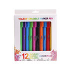 Vibrierende Farbschulsekretariats-Reibungs-löschbare Stifte 0,5