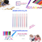 Kinder, die 8 Farbe-Frictions-Markierungs-Stift mit Radiergummi malen