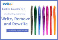0,5 0.7mm spitzen 20 sortierte Farbreibungs-löschbare Stifte für Schule