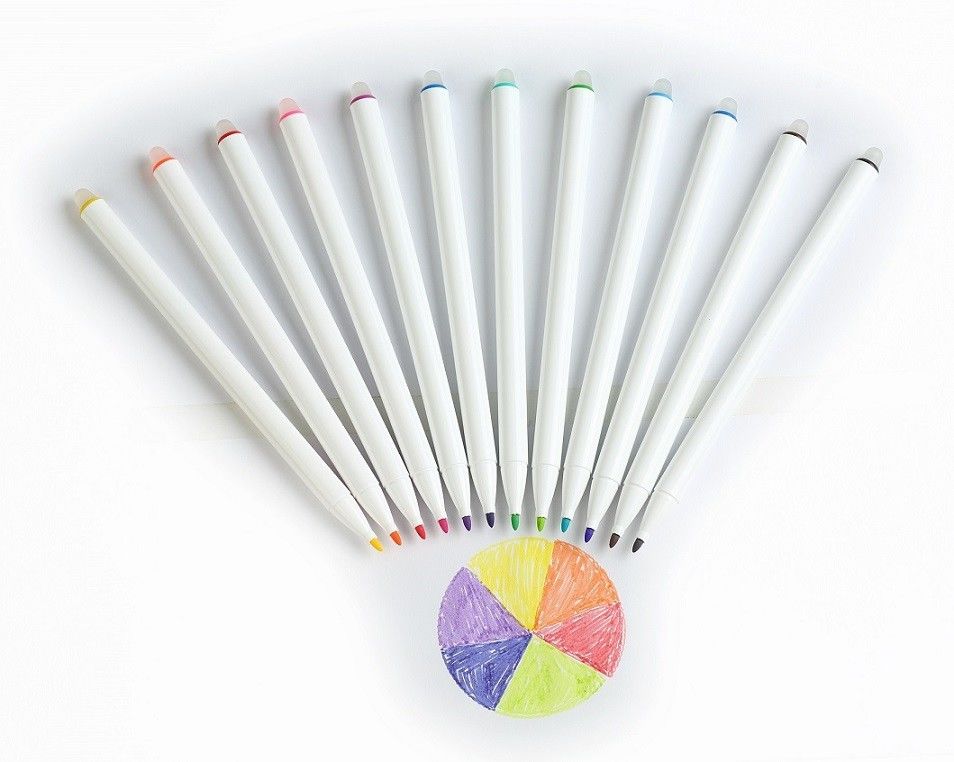 Multi Farben 0,5 0.7mm Spitzen-Reibungs-löschbare Markierungen für Kinder