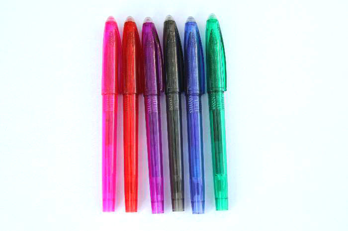 Kundenspezifische Farben des Logo-20 0.5mm/0.7mm löschbare Gelschreiber mit Schnäppchen erlauben Spitze